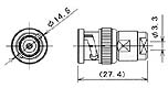 BNC-P-1.5D（オス）