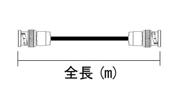 RG-58A/U（黒色）