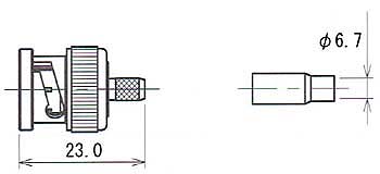 BNC-P-58U-CR